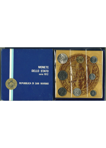 1972 - Conf. Zecca - Maternità San Marino con 500 Lire in Argento